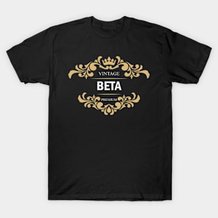 Beta Name T-Shirt